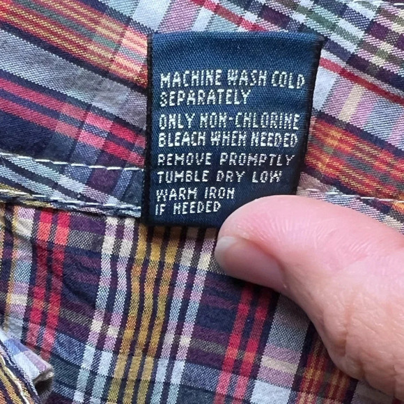 🌻 Polo Ralph Lauren Plaid Board Shorts Men's size 36 Preppy Swim Casual Outdoor - Picture 5 of 6